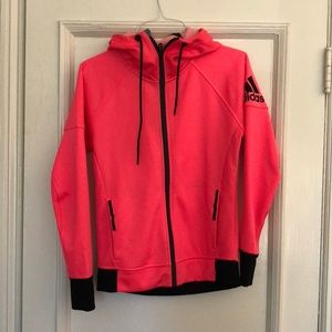 Adidas zip up hoodie